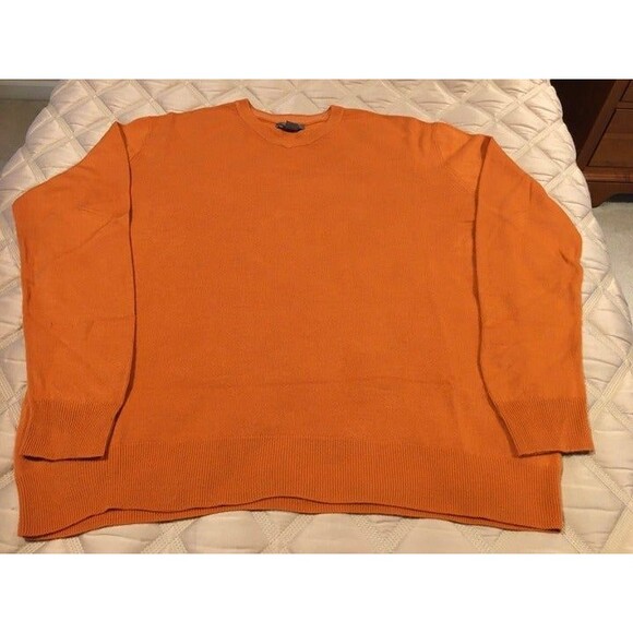 Johnston & Murphy Orange Sweater - Picture 1 of 3